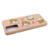 Чехол Funny Animals series для Samsung A525 Galaxy A52 Pink Sand Bears Чехол Funny Animals series для Samsung A525 Galaxy A52 Pink Sand Bears