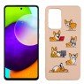 Чехол Funny Animals series для Xiaomi Redmi Note 10 Pro Pink Sand Corgi 