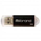 Флеш пам'ять Mibrand Cougar 16Gb Чорний