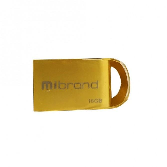 Флеш память Mibrand Iynx 16Gb Золотой-1