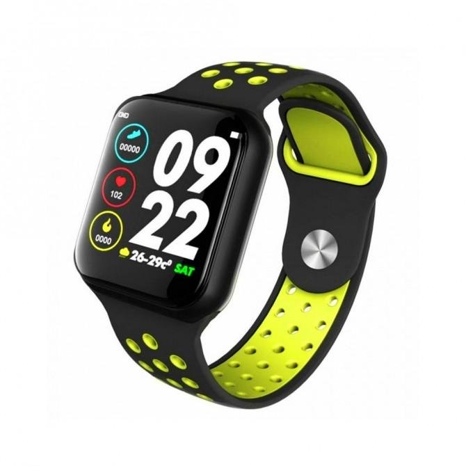 Ремешок универсальный 22mm Sport Nike Черный/Зеленый-1