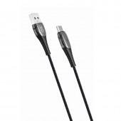 Кабель XO NB145 Smart Turn-Off Type-C 2.4A/1m Black