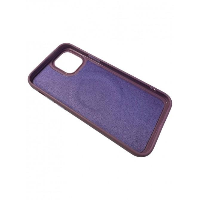 Чехол Syndee with MagSafe для Apple iPhone 15 (6.1") Sunset Purple-3