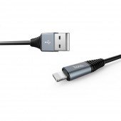 Кабель Hoco U22 U Bei + Power Bank (2000mAh) iPhone 6 Чорний 1.2m Кабель Hoco U22 U Bei + Power Bank (2000mAh) iPhone 6 Чорний 1.2m