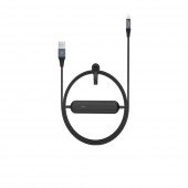 Кабель Hoco U22 U Bei + Power Bank (2000mAh) Type-C Чёрный 1.2m Кабель Hoco U22 U Bei + Power Bank (2000mAh) Type-C Чёрный 1.2m