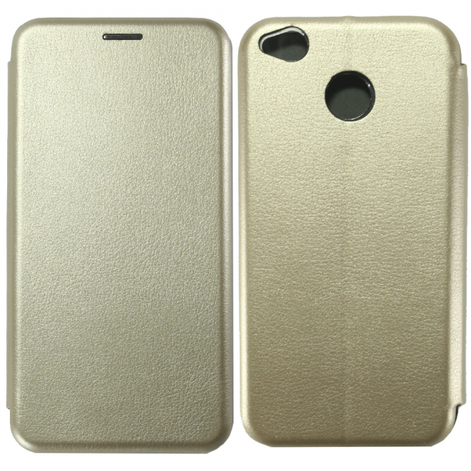 Чохол книжка U-Like Best для Xiaomi Redmi 4x Золотий