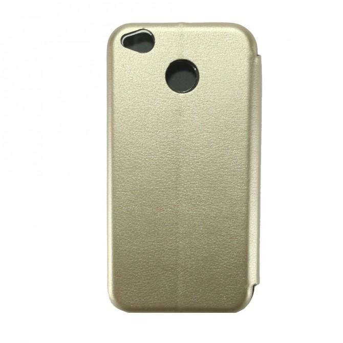 Чохол книжка U-Like Best для Xiaomi Redmi 4x Золотий-2
