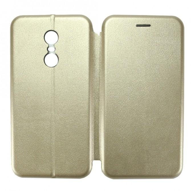 Чехол книжка U-Like Best для Xiaomi Redmi 5 Plus Gold-4