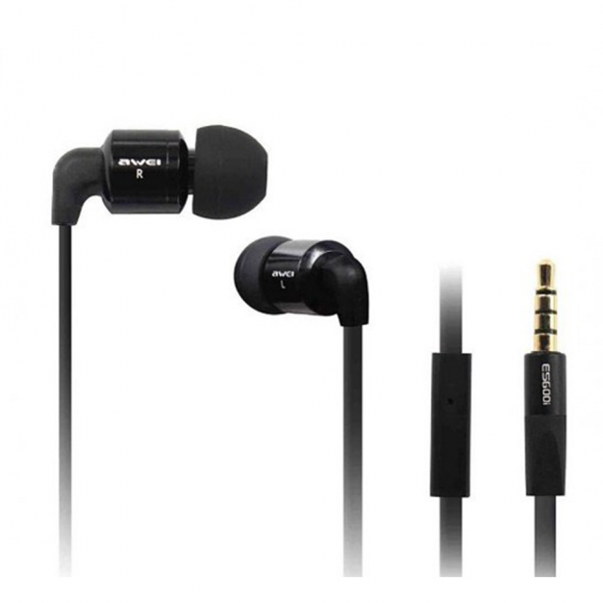 Наушники AWEI ES600M Чёрный