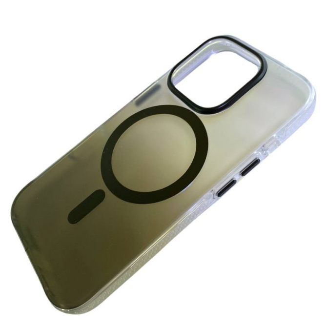 Чохол TPU+PC Phantom with MagSafe для Apple iPhone 13/ 14 (6.1") Black-2