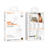 Наушники Bluetooth Headset Hoco EW205 Peacful White