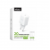 Мережевий зарядний пристрій 1Type-C WALKER WH-63 PD20W White + Type-C to Type-C White
