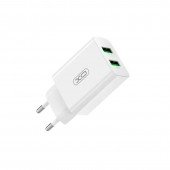 Мережевий зарядний пристрій XO L119 QC3.0 18W/2USB-A White Мережевий зарядний пристрій XO L119 QC3.0 18W/2USB-A White