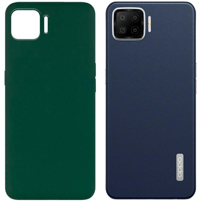 Original Soft Case Oppo A73 Темно Зелений FULL-3