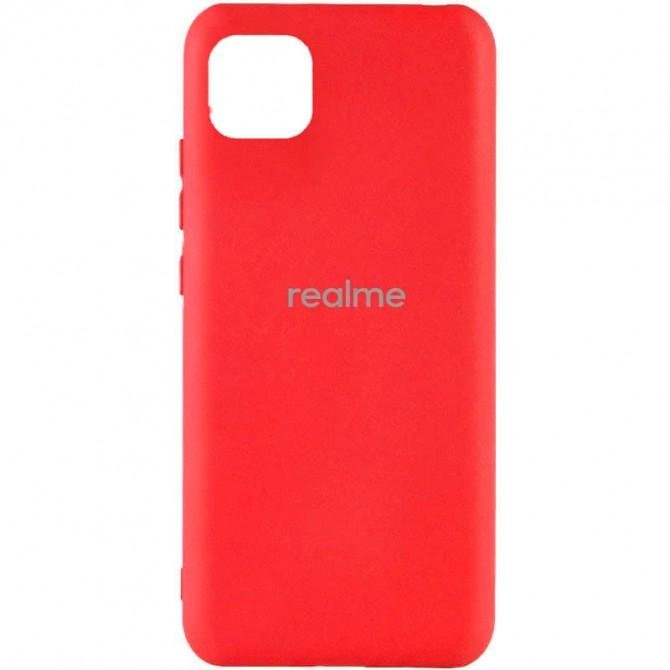 Чохол накладка Original Soft Case Realme C11 2021 Червоний FULL