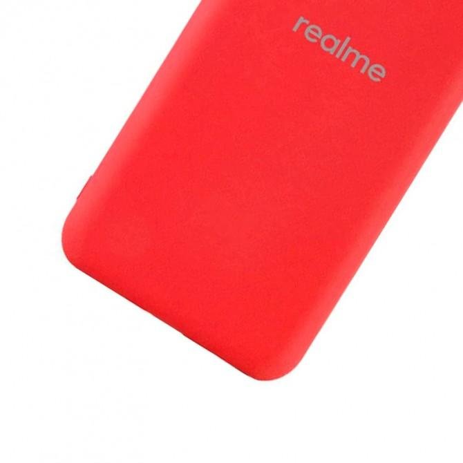 Чохол накладка Original Soft Case Realme C11 2021 Червоний FULL-1