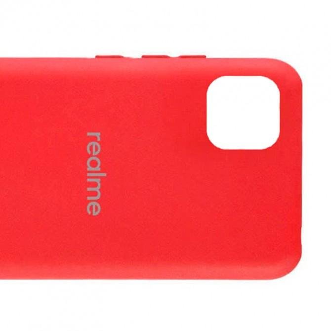 Чохол накладка Original Soft Case Realme C11 2021 Червоний FULL-2