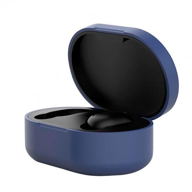 Чохол U-Like Silicone Protective Case для Xiaomi AirDots Темно Синiй-1