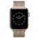 Ремiнець для Apple Watch 38/40mm Steel Milanese with Clasp Золото