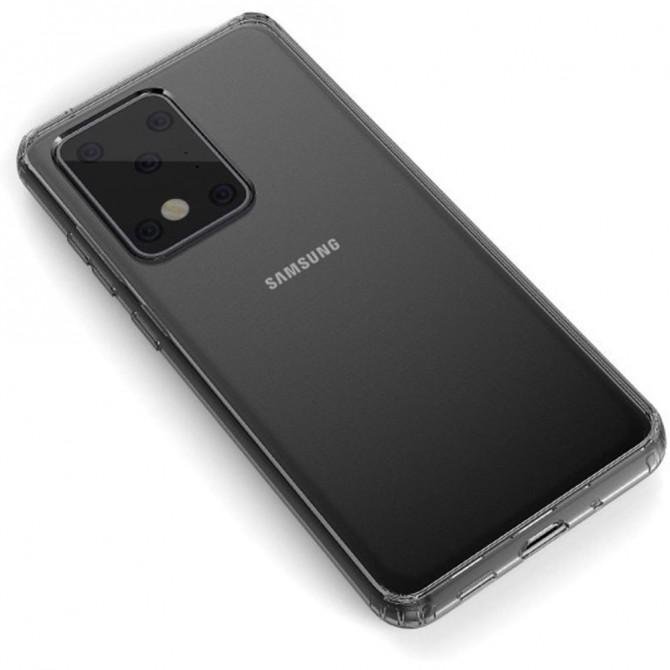 Чохол Ultra-thin 0.3 для Samsung G980 Galaxy S20 Прозорий-3
