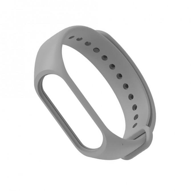 Ремінець для Xiaomi Mi Band 3/4 (Silicone) Space Grey-2