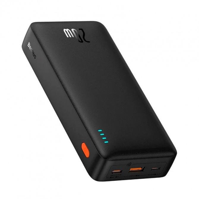 Повербанк Baseus Airpow Fast Charge (20000mAh) 20W Black (PPDML-M01)-1