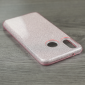 Чехол Silicone 3in1 Блёстки для Huawei P20 Lite Pink Чехол Silicone 3in1 Блёстки для Huawei P20 Lite Pink