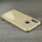 Чехол Silicone 3in1 Блёстки для Huawei P20 Lite Gold Чехол Silicone 3in1 Блёстки для Huawei P20 Lite Gold