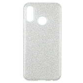 Чехол Silicone 3in1 Блёстки для Huawei P20 Lite White Чехол Silicone 3in1 Блёстки для Huawei P20 Lite White