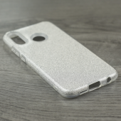 Чехол Silicone 3in1 Блёстки для Huawei P20 Lite White Чехол Silicone 3in1 Блёстки для Huawei P20 Lite White