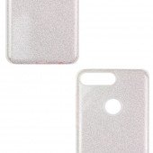 Чехол Silicone 3in1 Блёстки для Huawei Y7 2018 Pink Чехол Silicone 3in1 Блёстки для Huawei Y7 2018 Pink