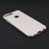 Чехол Silicone 3in1 Блёстки для Huawei Y7 2018 Pink Чехол Silicone 3in1 Блёстки для Huawei Y7 2018 Pink