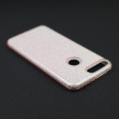 Чехол Silicone 3in1 Блёстки для Huawei Y7 2018 Pink Чехол Silicone 3in1 Блёстки для Huawei Y7 2018 Pink