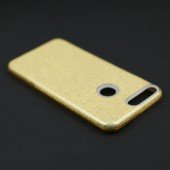 Чехол Silicone 3in1 Блёстки для Huawei Y7 2018 Gold Чехол Silicone 3in1 Блёстки для Huawei Y7 2018 Gold