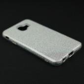 Чехол Silicone 3in1 Блёстки для Samsung J400 White