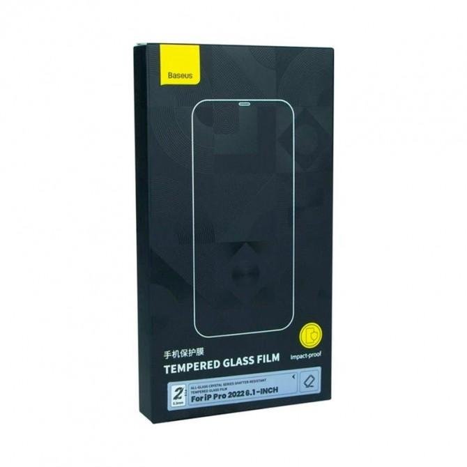 Защитное стекло Baseus Crystal для APPLE iPhone 11 Pro / Xs / X (0.3 мм, 3D прозрачное)