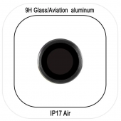 Захисне скло на камеру Metal Classic (в упак.) для iPhone 17 Air (6.5
