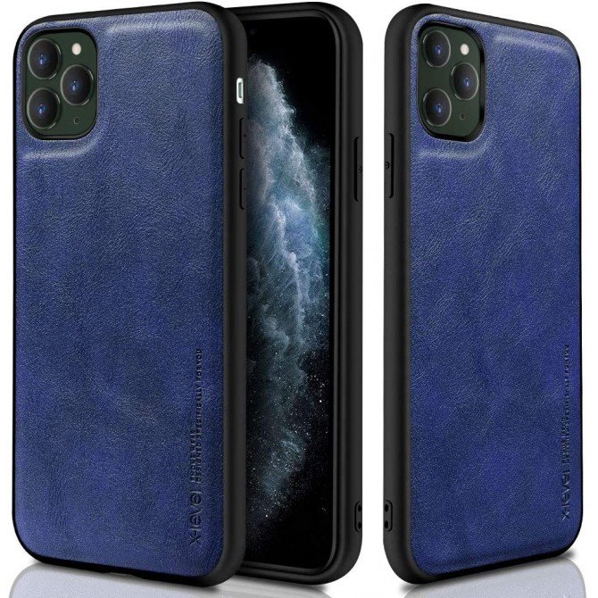 X-Level Leather series iPhone 11 Blue