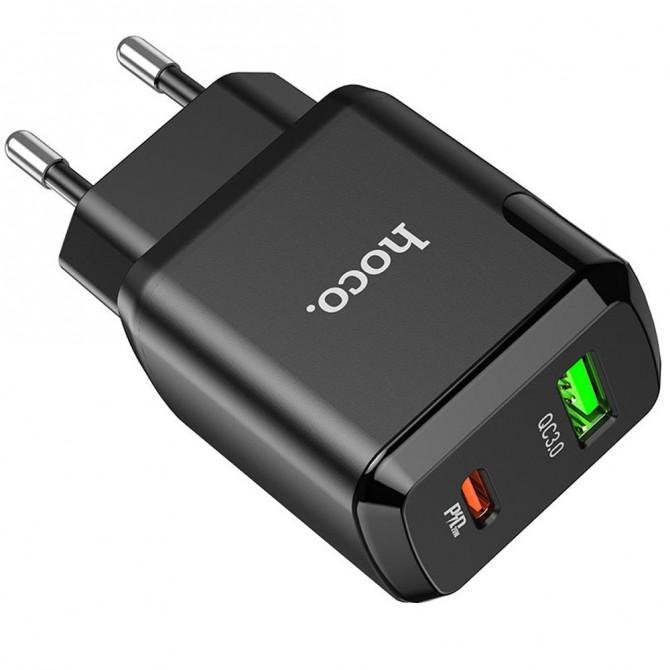 Сетевое зарядное устройство Hoco N5 Black-1