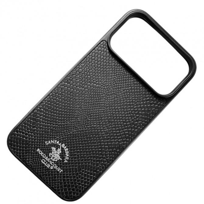 Чехол Santa Barbara Polo & Racquet Club Knight для iPhone 17 Pro Max Reptile Black-1