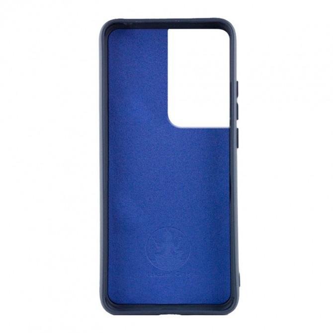 Чохол Original Soft Case Samsung Galaxy S23 Ultra Темно Синій FULL-1