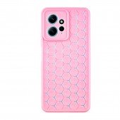 Чехол TPU Honeycomb для Xiaomi Redmi Note 12 4G Светло Розовый Чехол TPU Honeycomb для Xiaomi Redmi Note 12 4G Светло Розовый