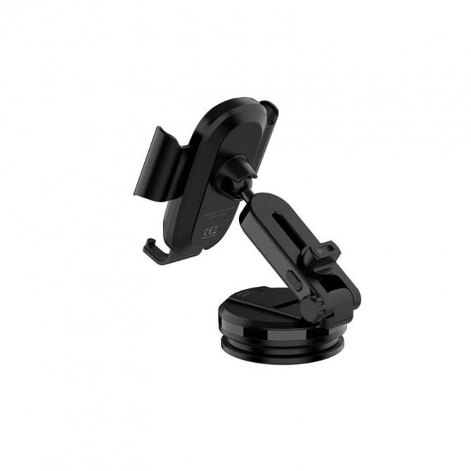 Автотримач LDNIO MW21-1 Wireless 15W Black-1