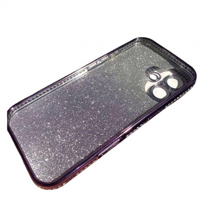 Накладка Glossy Bow для iPhone 16 Plus Purple-3