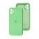 Оригинальный силиконовый чехол для iPhone 11 Фисташковый FULL (with camera protection)