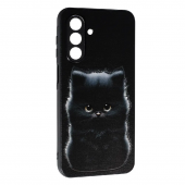 Накладка PC Fashion Mix 2025 Samsung Galaxy A36, Black Cat