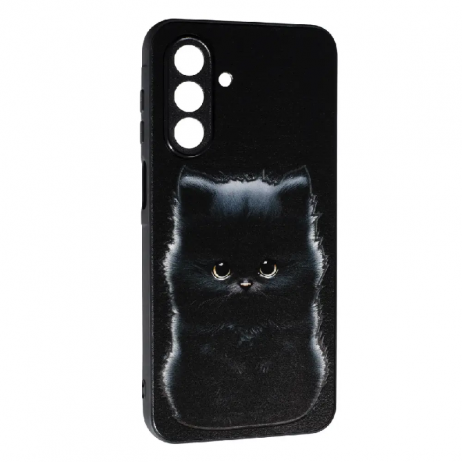 Накладка PC Fashion Mix 2025 Samsung Galaxy A36, Black Cat