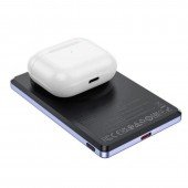 Повербанк Borofone BJ50 Leader PD20W magnetic (5000mAh) Purple Повербанк Borofone BJ50 Leader PD20W magnetic (5000mAh) Purple