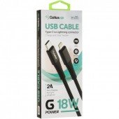 Кабель Gelius Pro G-Power GP-UC104 Type-C/Lightning PD Черный 1м (18W) (12 мес) Кабель Gelius Pro G-Power GP-UC104 Type-C/Lightning PD Черный 1м (18W) (12 мес)