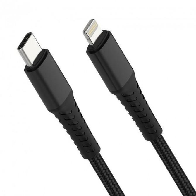 Кабель Gelius Pro G-Power GP-UC104 Type-C/Lightning PD Черный 1м (18W) (12 мес)-1